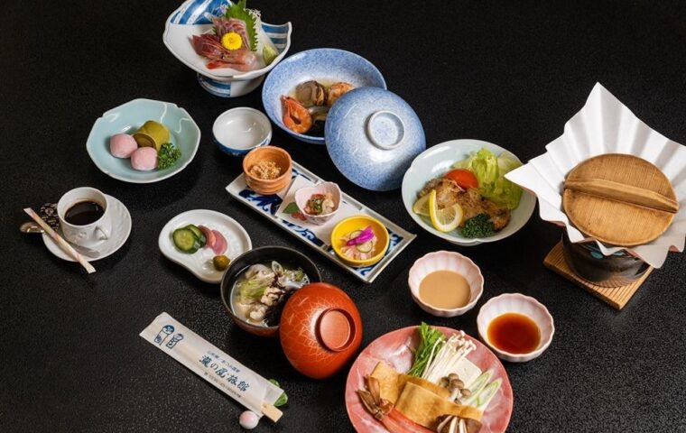 温海旬御膳2023の瀧の屋の料理写真
